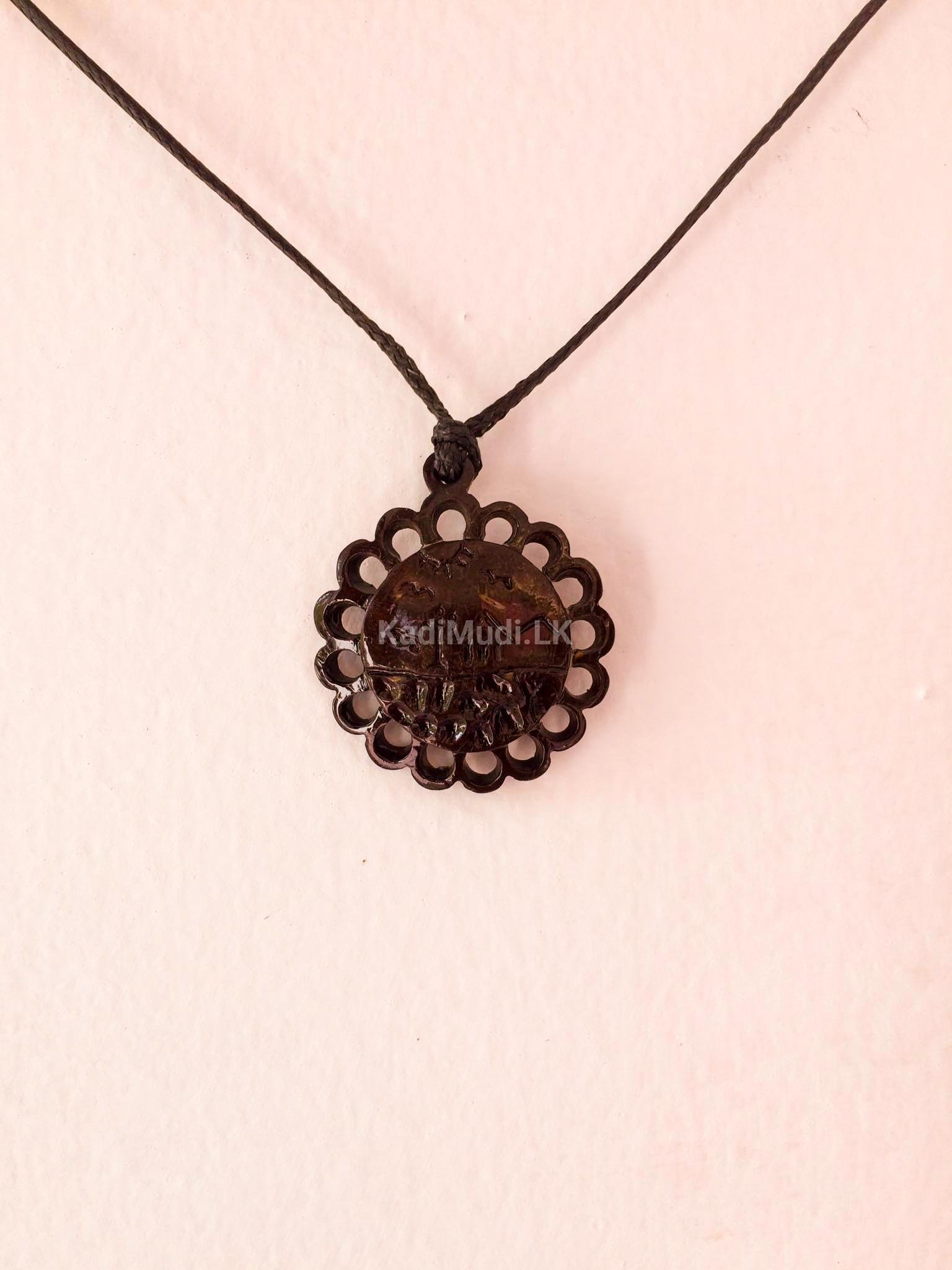 Coconut Shell Pendent
