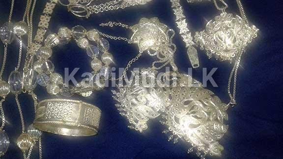 Kandyan Bridal Jewellery Set (Silver)