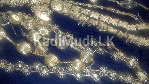 Kandyan Bridal Jewellery Set (Silver)