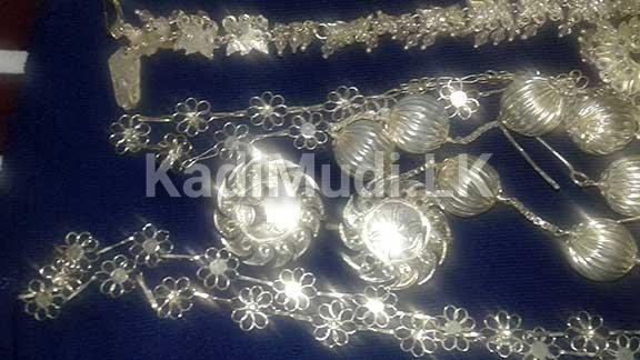 Kandyan Bridal Jewellery Set (Silver)