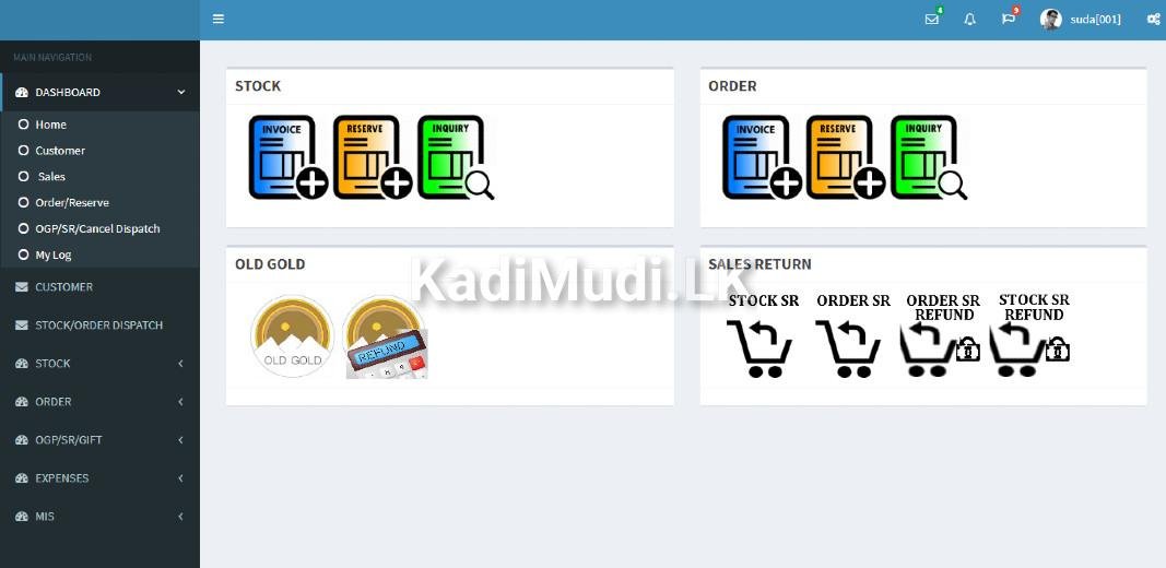 Jewellery Billing System for Multiple Branch