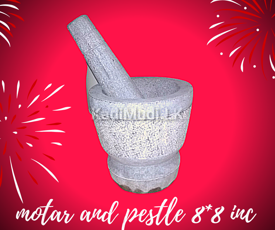 Wangegiya (Hand Made Granite) – Large Size 8 Inches