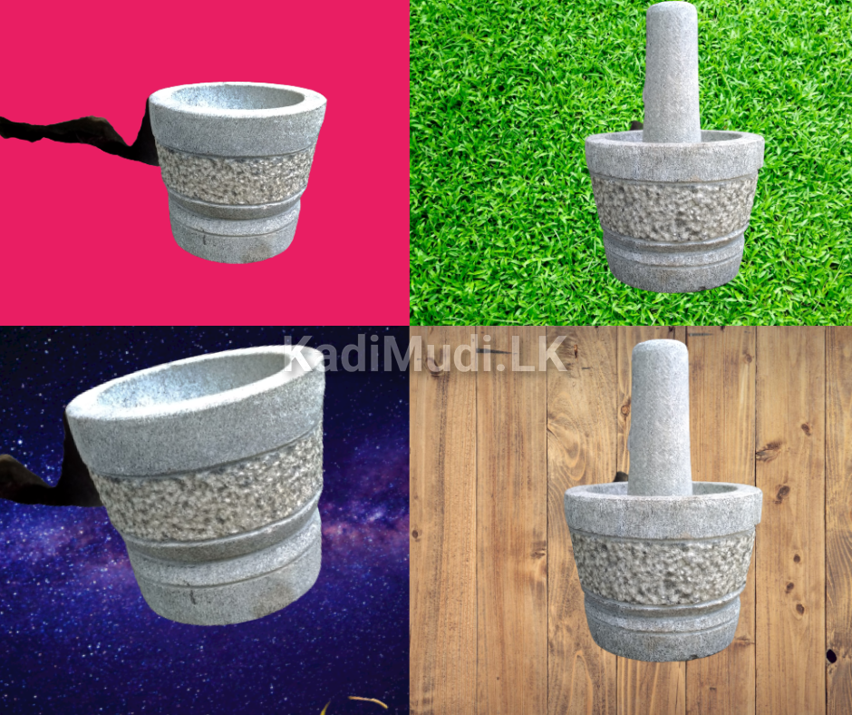 Motar and Pestle – Pure Granite – Wangediya