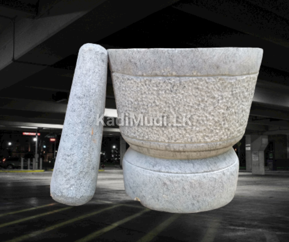 Mortar & Pestle Hand Made Granite | Gal Wangediya