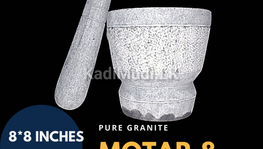 Wangegiya (Hand Made Granite) – Large Size 8 Inches