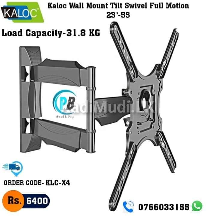 Kaloc KLC-X4 55″ Full Motion Wall Bracket