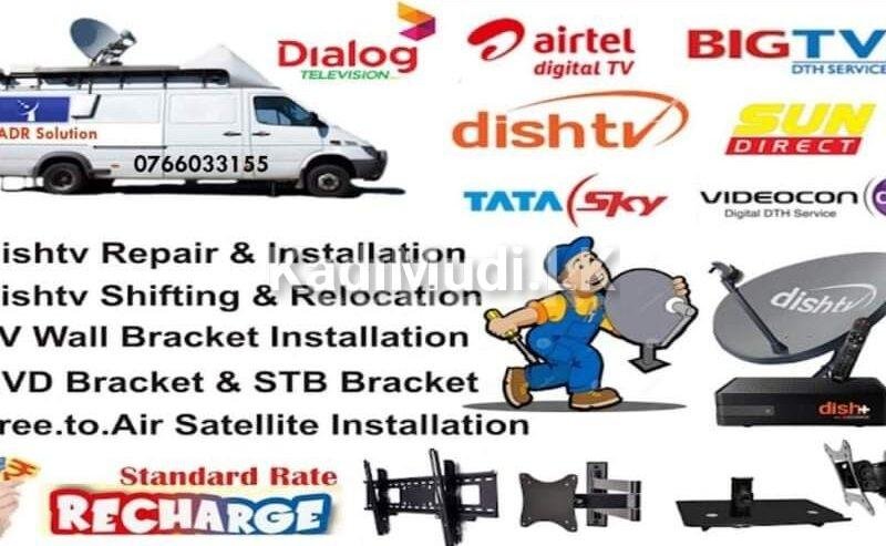 Dish, Wall Bracket, CCTV Installation and Repair Services