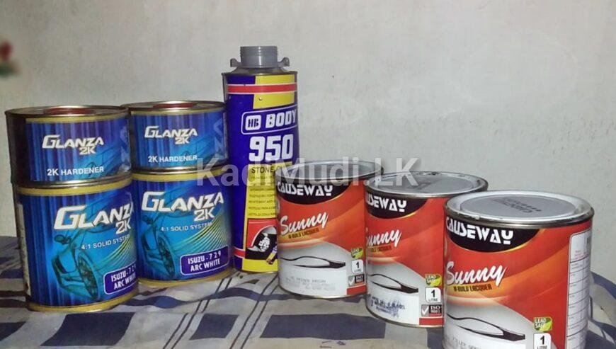 වාහන තින්ත ආශ්‍රිත නිෂ්පාදන | Auto Paint Products