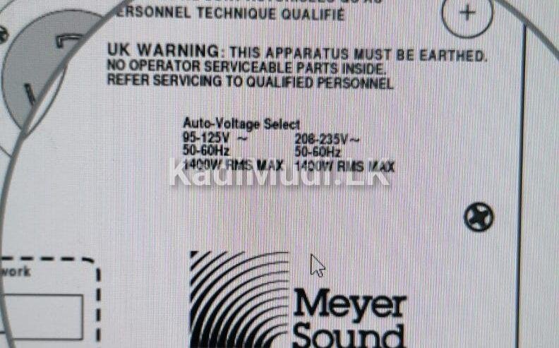 Meyer Sound PSW2 American Self Powered Sub-Woofers