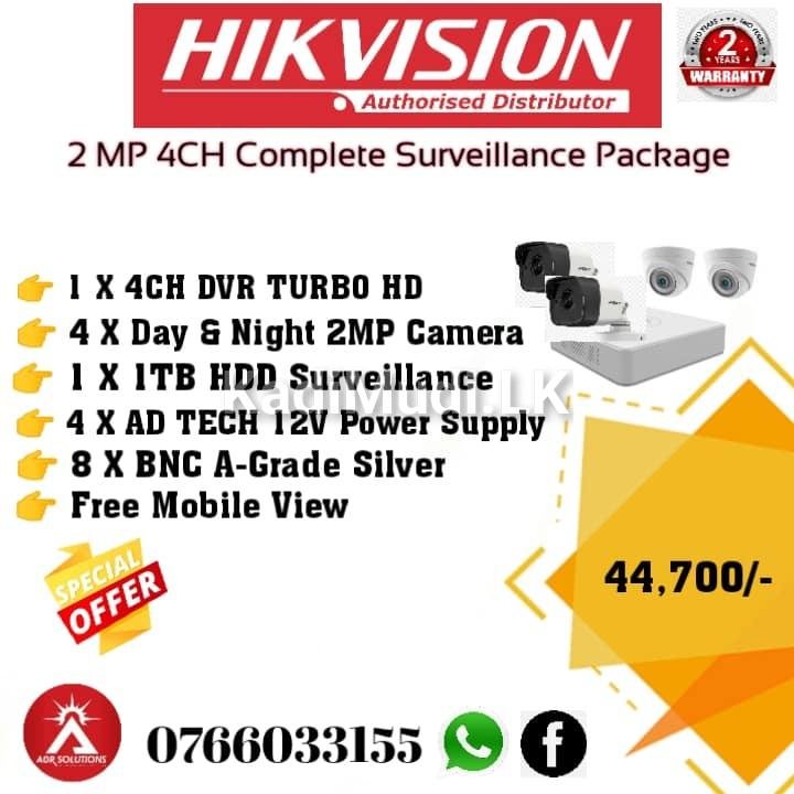 HIK-Vision CCTV Packages