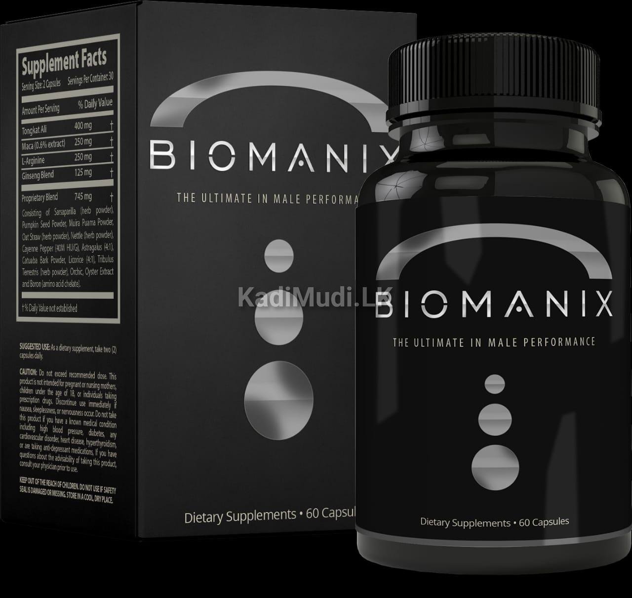 Biomanix Ultimate 60 Capsules in Sri Lanka