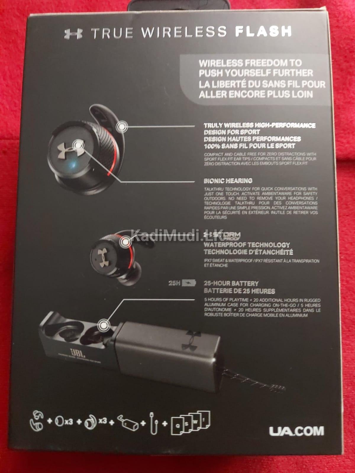 JBL UNDERAMOUR – TRUE WIRELESS FLASH