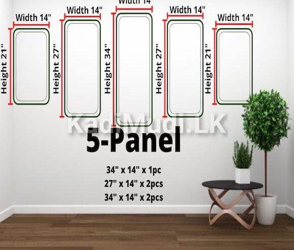 5 PANEL WALL ART