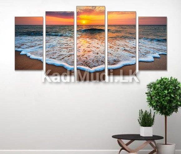 5 PANEL WALL ART