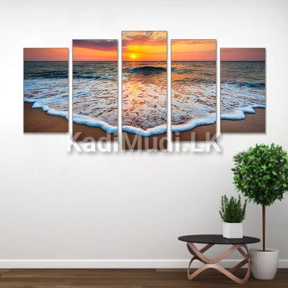 5 PANEL WALL ART