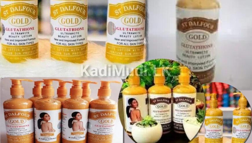 St Dalfour Gold Glutathione Whitening Body Lotion