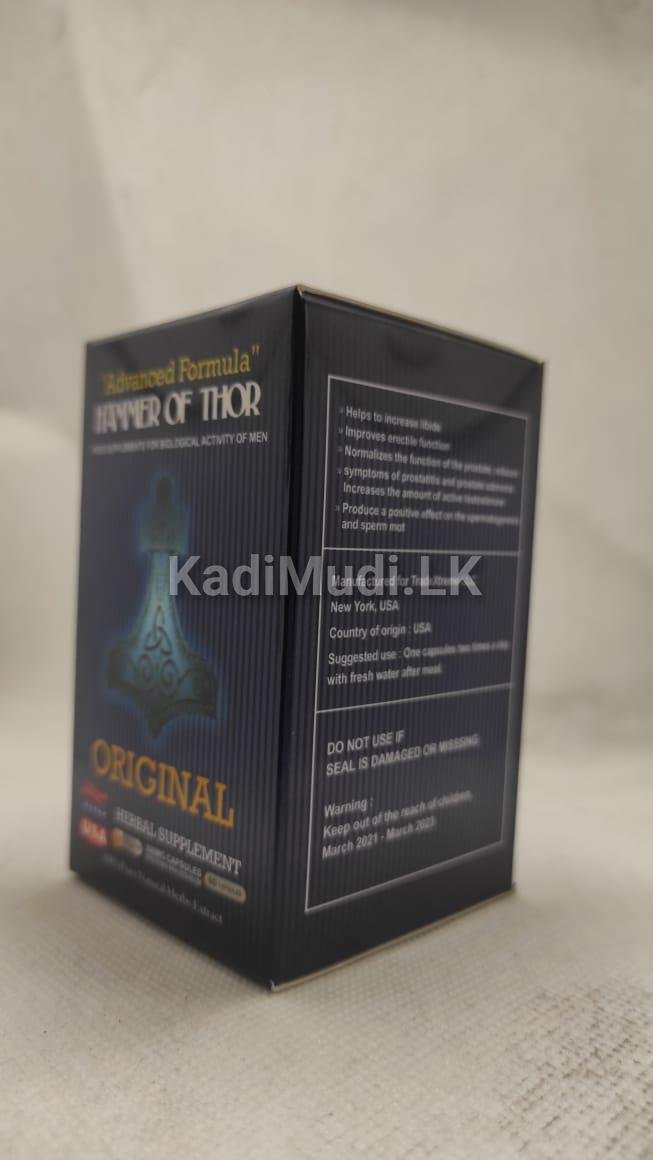 Hammer of Thor Extract 60 Capsules