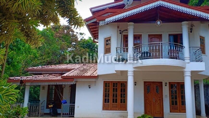House at Gampola town