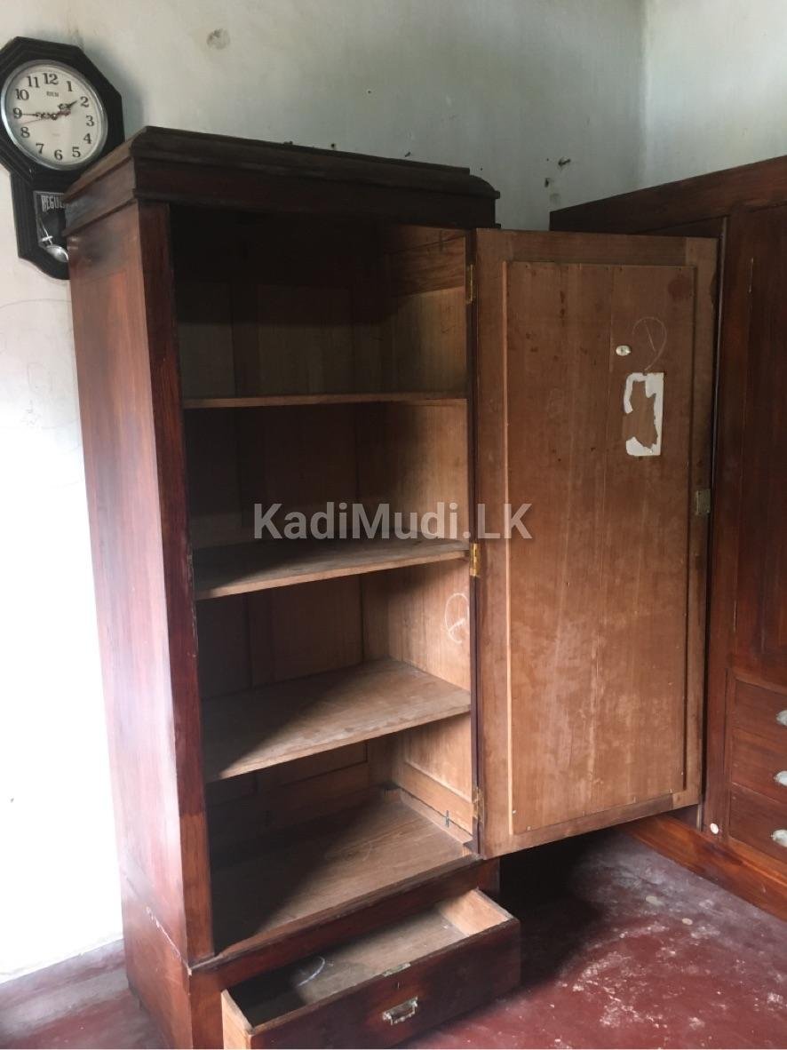 Antique Single Door Linen Cupboard