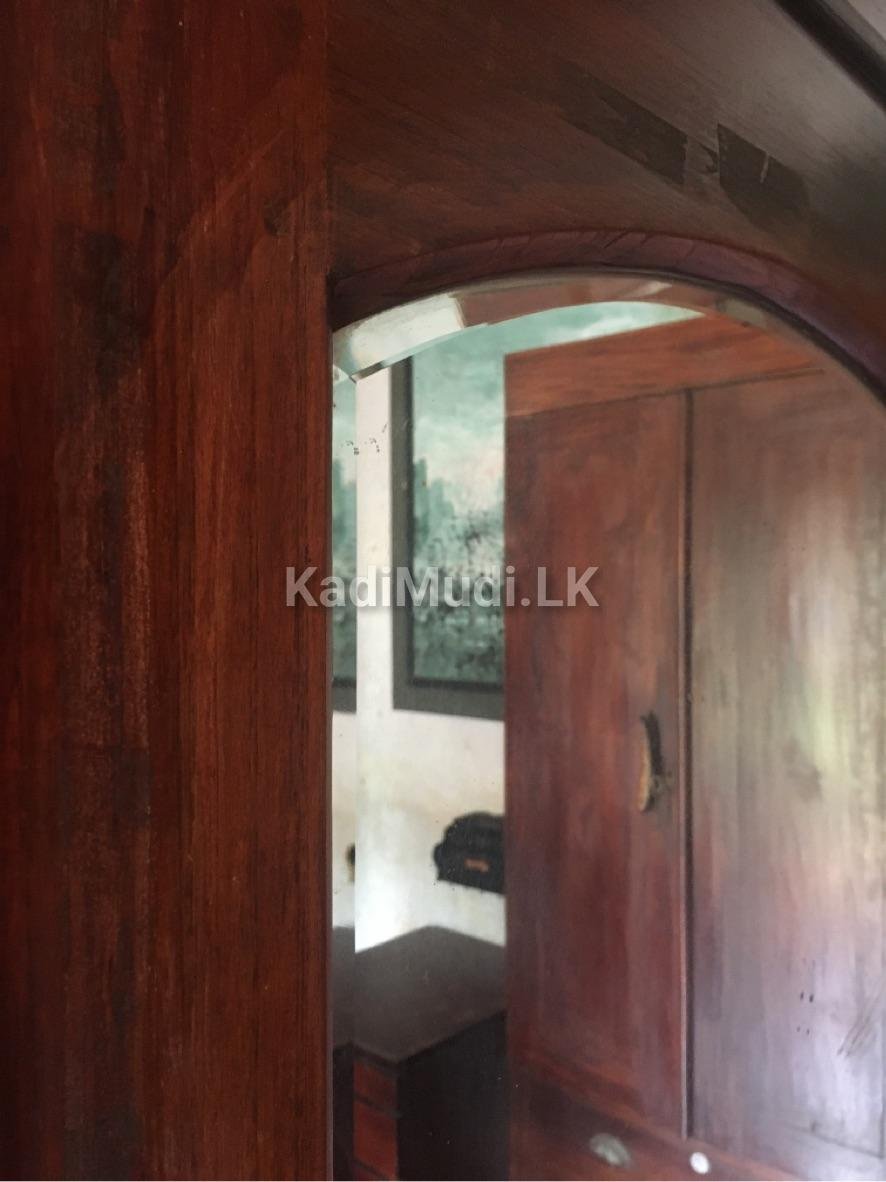 Antique Single Door Linen Cupboard