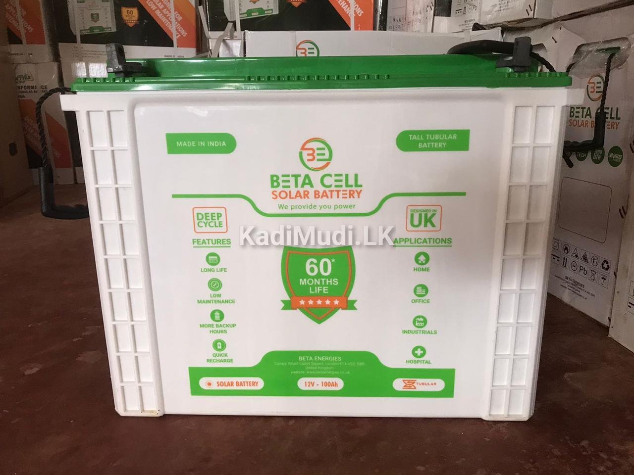 Beta Deep Cycle 100Ah Battery
