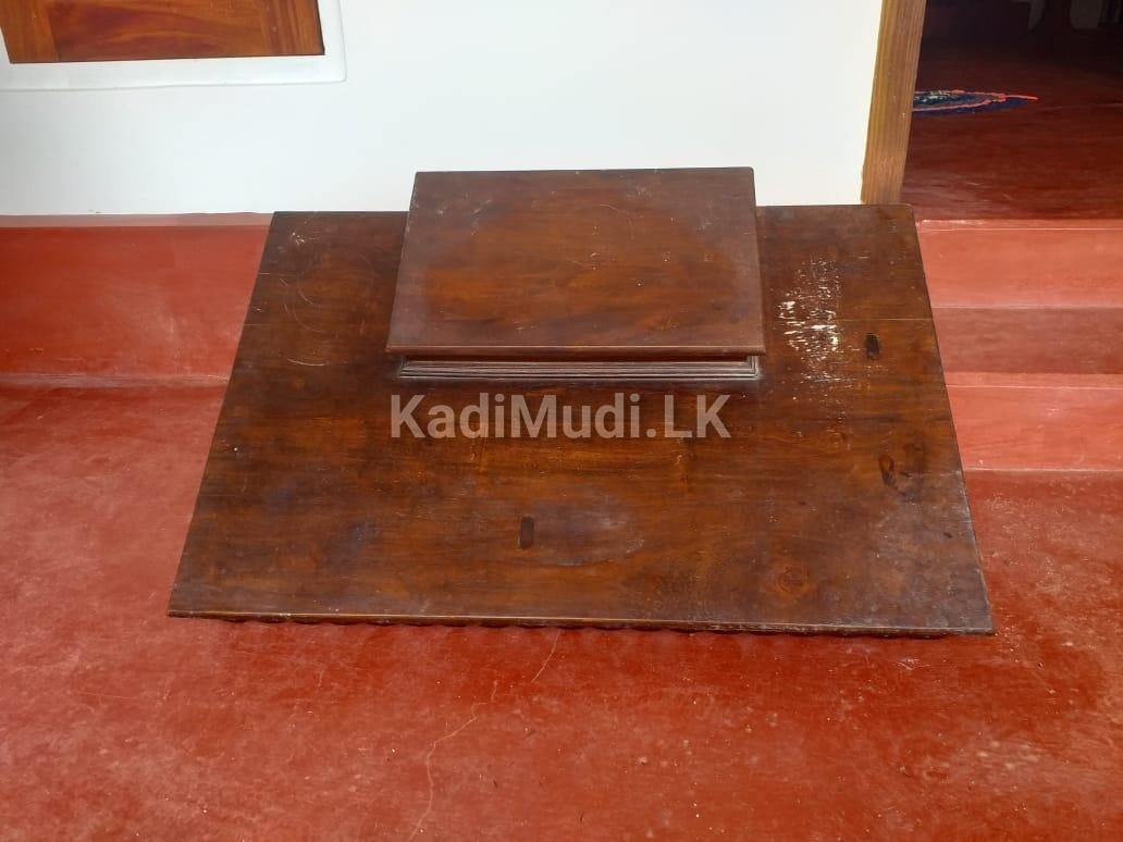 Multi purpose wooden plank hanging