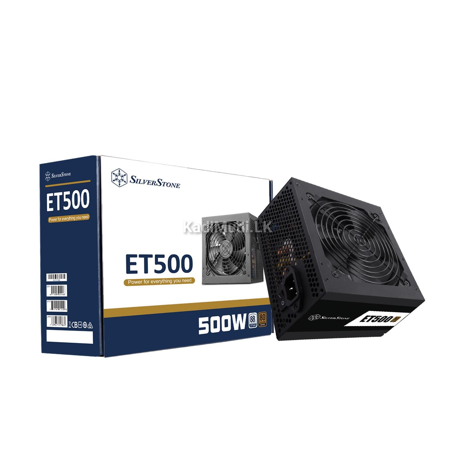SilverStone ET500 80 PLUS Bronze Certified 500W AT