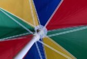 Beach Umbrella & Garden with Powder Coated