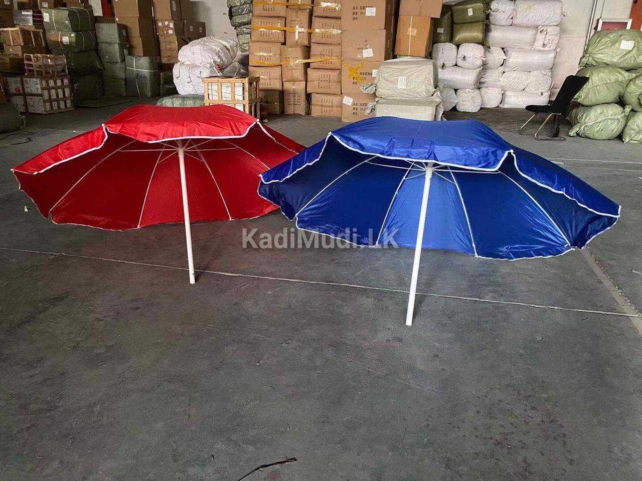 Beach Umbrella & Garden with Powder Coated