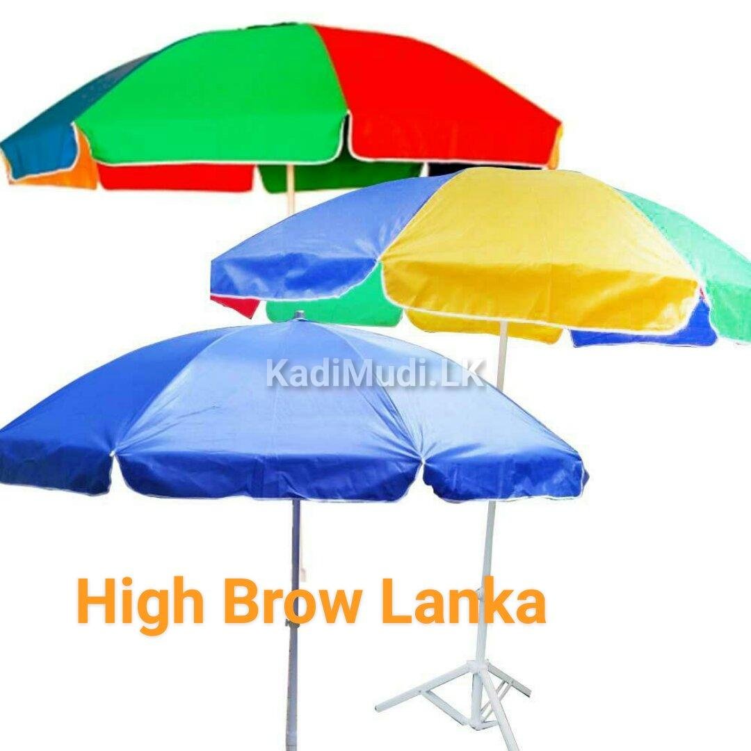 Beach Umbrella & Garden with Powder Coated