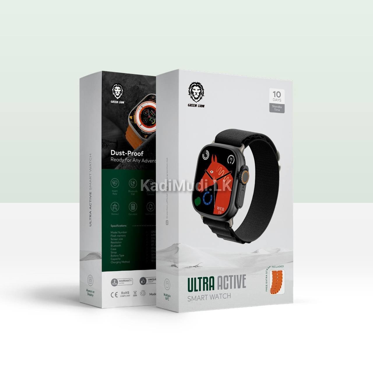 GREEN LION – Ultra Active Smart Watch – GNSW49-A