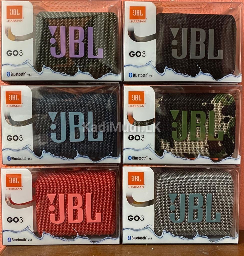 JBL Harman Go3 Portable Bluetooth Speaker