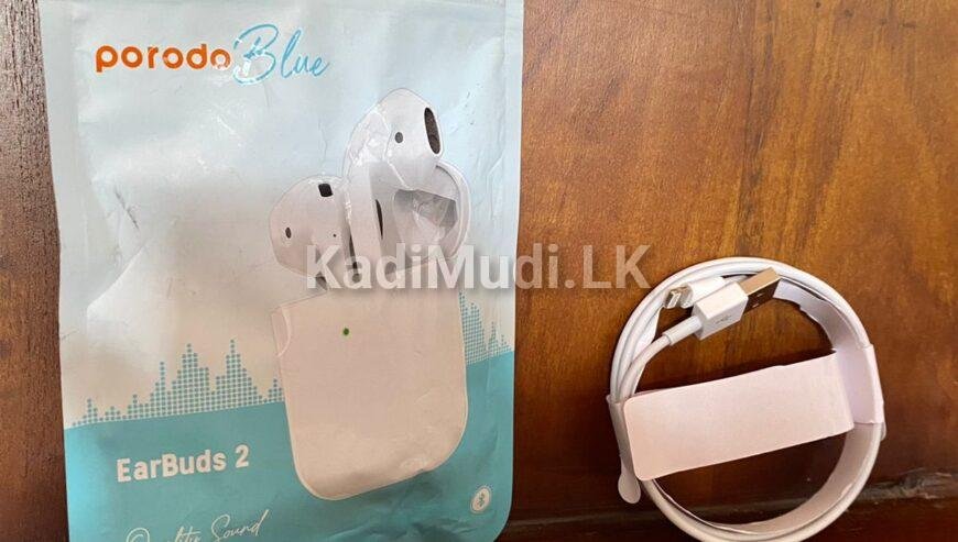 Porodo Blue Earbuds 2