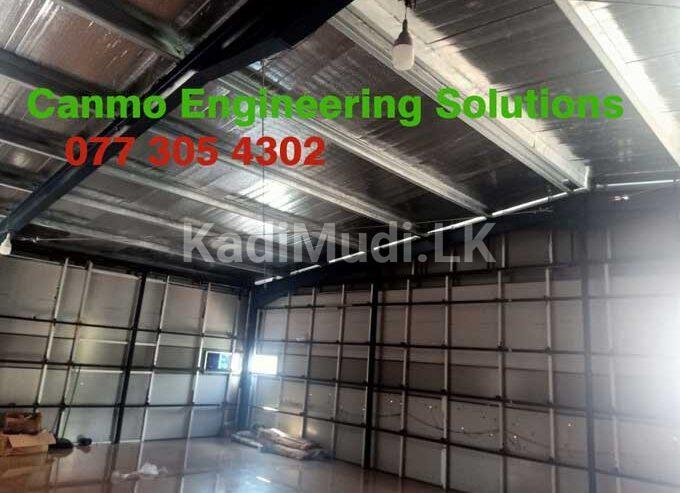 Steel Wearhouse Building construction Sri Lanka