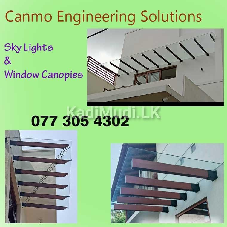 Window Canopies fixing Sri Lanka