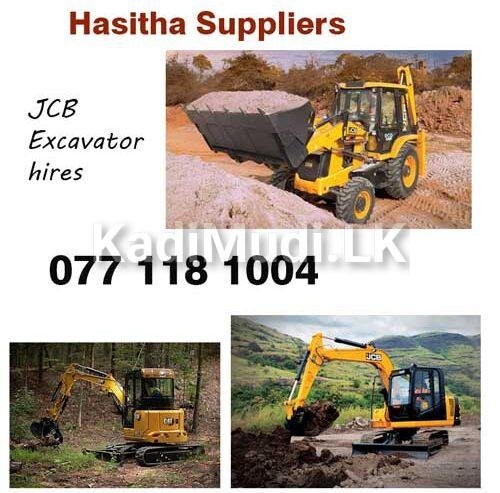 JCB Excavator For Hire Nittambuwa