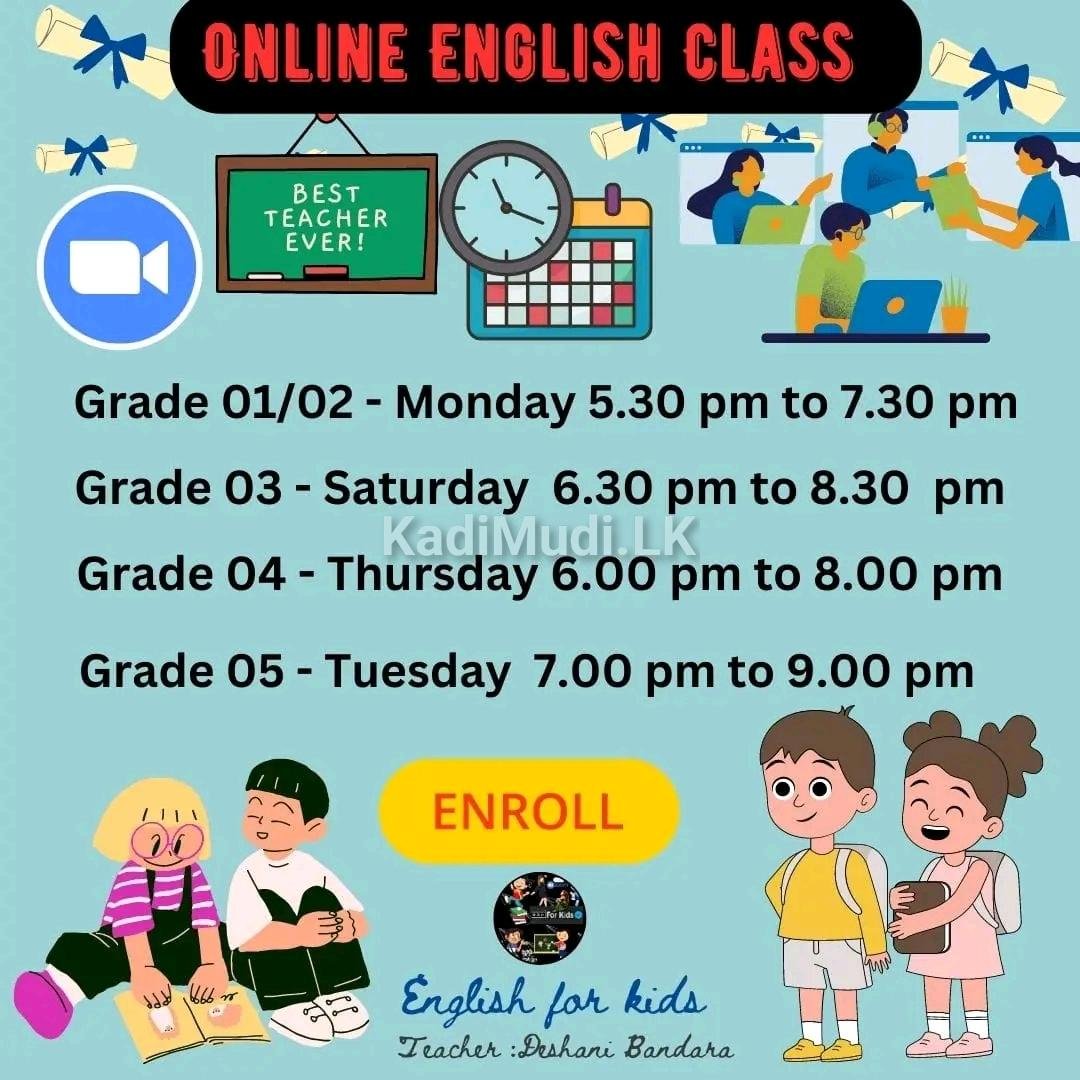 Online English Classes ( 1 – 11 )