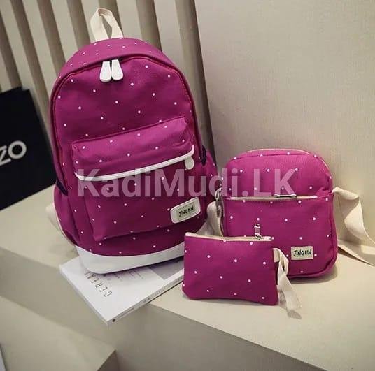 3 Pcs Backpacks for Sale