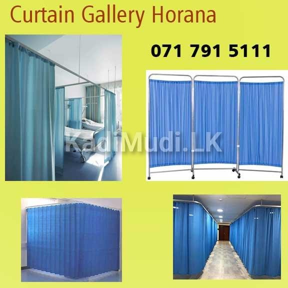 Bed Side Screens, Foldable Curtains for Hospitals