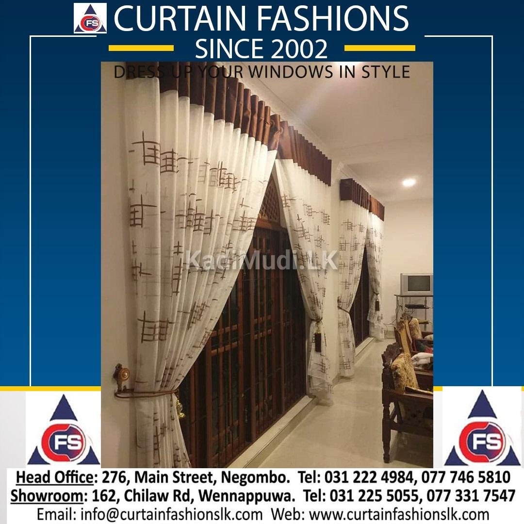 Curtain Fabrics & Accessories Negombo