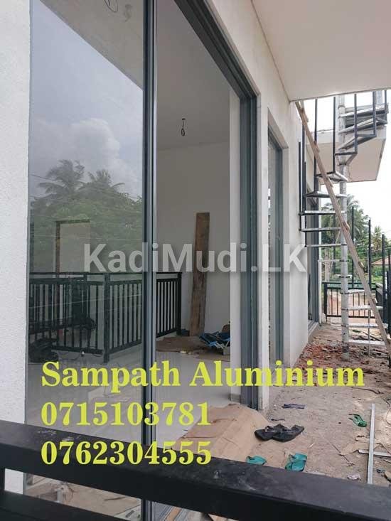 Aluminium Doors and Windows Fixing Mawanella