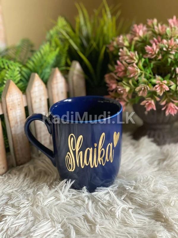 Dark Blue – Name with heart