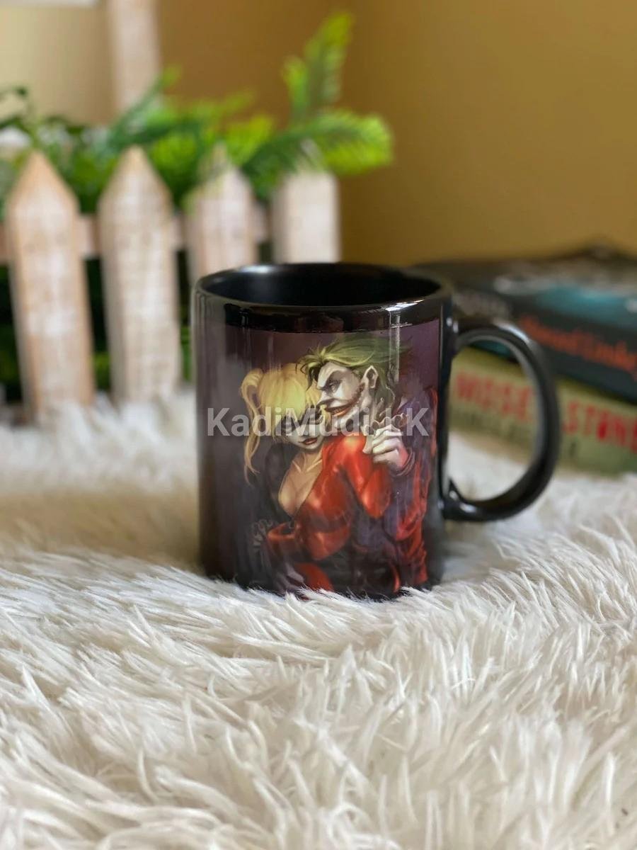 Joker Black Printed Mug – Stylish and Durable Gift