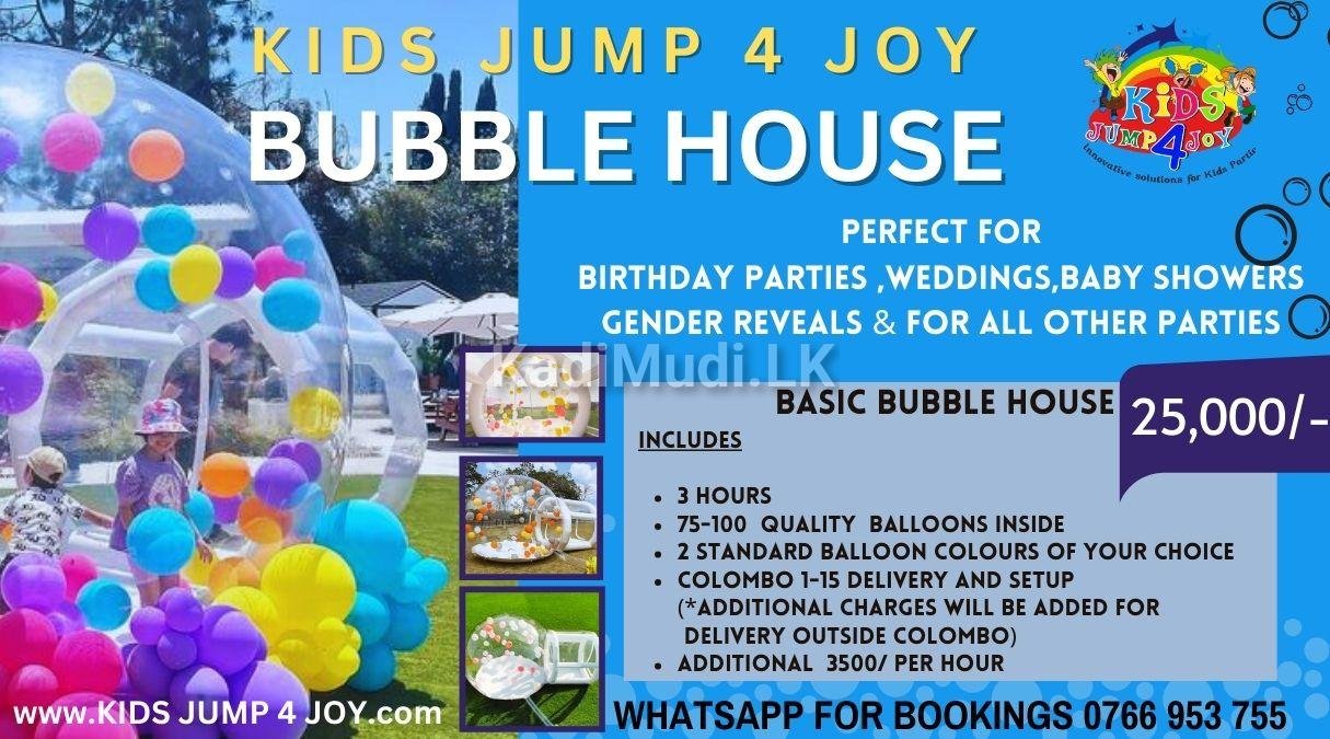 Make Your Party Unforgettable with Our BubbleHouse
