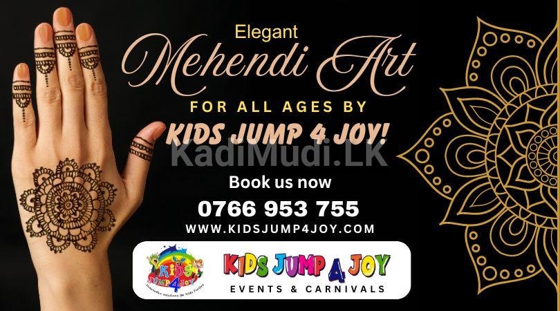Elegant Mehendi Art For All Ages by Kids Jump 4Joy