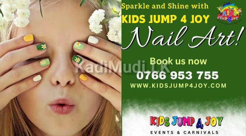 Sparkle and Shine with Kids Jump 4 Joy Nail Art!