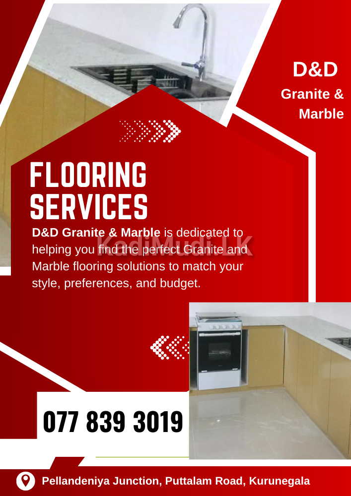 Granite & Marble Flooring Kandy, Kurunegala
