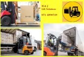 Fork Lift Hiring Hanwella, Homagama