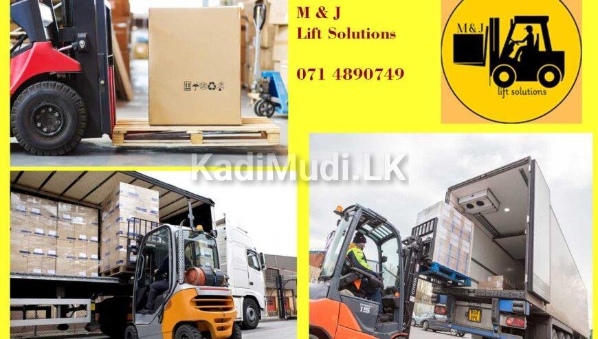 Fork Lift Hiring Hanwella, Homagama