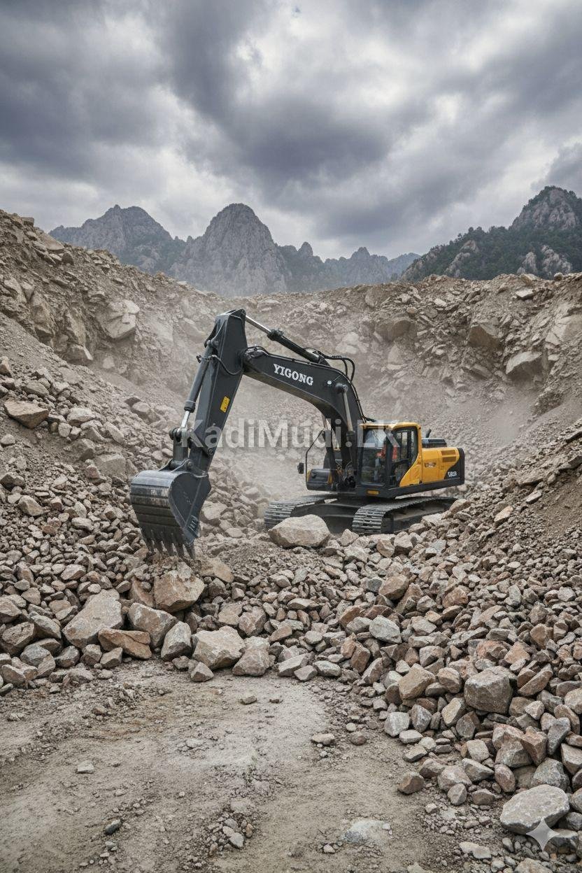YIGONG RC Excavator 11 Channels 2.4G Remote Control